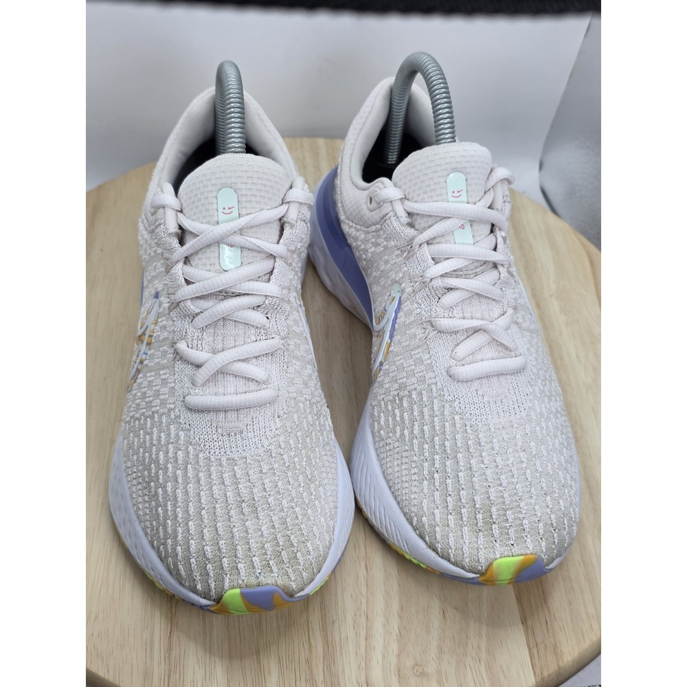 Women's Size 8.5 - Nike React Infinity Run FK 3 Pink/Purple/White DO9477-600 - Picture 4 of 9